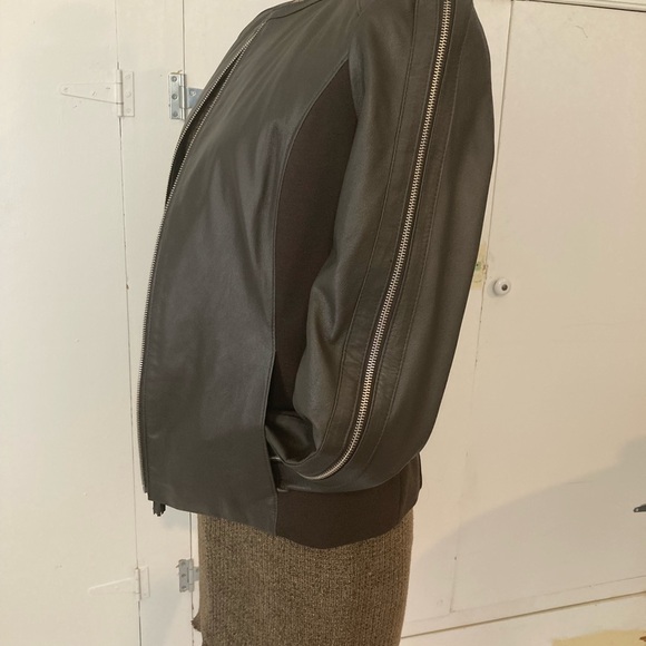 Via Spiga Leather Jacket XS - Picture 4 of 7